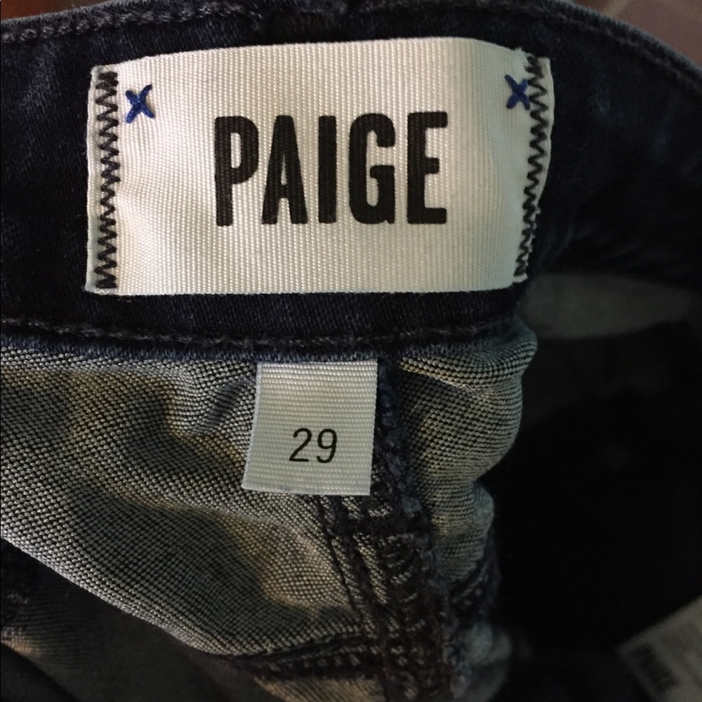 Paige brand, Manhattan fit, size 29 jeans, EUC!
